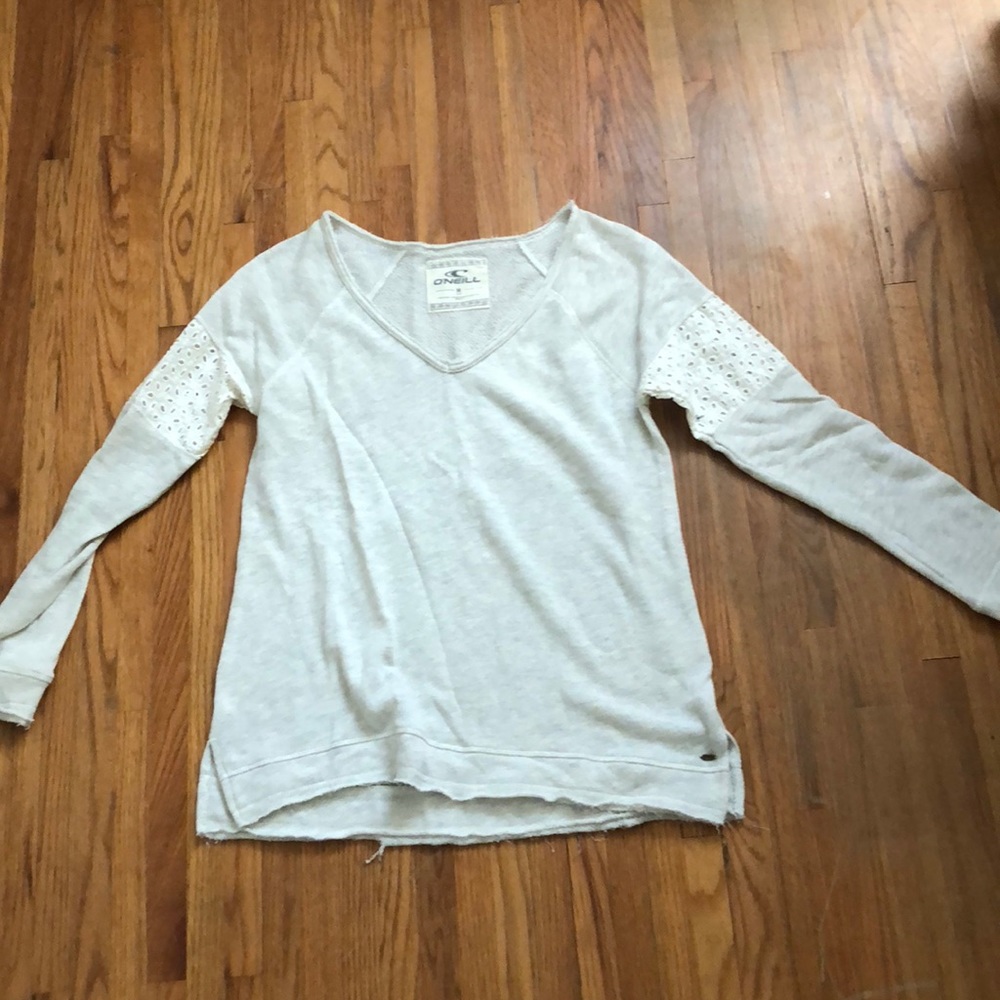 Blouse cream; once twice